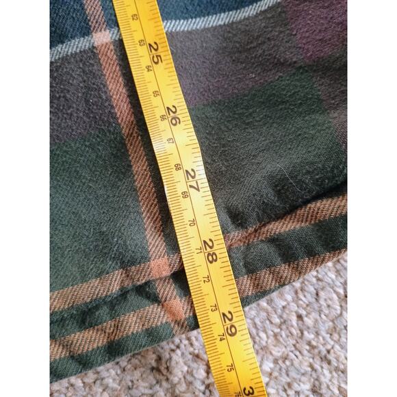 Barbour Plaid Flannel Shaket Quilted Lined Overshirt old money gorpcore outdoors - Picture 13 of 13